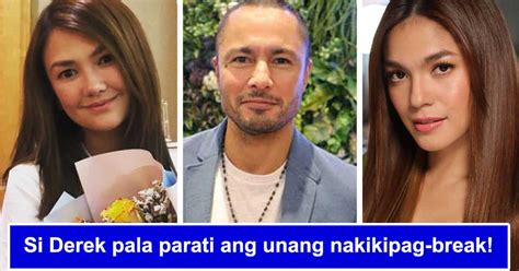derek ramsay ex girlfriends|Derek Ramsay, historically breaks up with his ex.